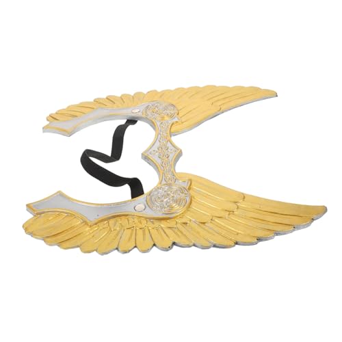 Healeved Elegantes Renaissance Flügel Kopfstück Gold Vintage Headdress Leichtes Schutzengel Kostüm Accessoire Für Halloween Party Cosplay Themenspektakel Healeved Elegantes Renaissance Flügel Kopfstück Gold Vintage Headdress Leichtes Schutzengel Kostüm Accessoire Für Halloween Party Cosplay Themenspektakel von Healeved