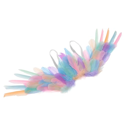 Healeved Engelsflügel Kostüm für Mädchen Leichte und Farbige Federn Cosplay Flügel für und Partyauftritte für Halloween Karneval und Kinderverkleidung Healeved Engelsflügel Kostüm für Mädchen Leichte und Farbige Federn Cosplay Flügel für und Partyauftritte für Halloween Karneval und Kinderverkleidung von Healeved