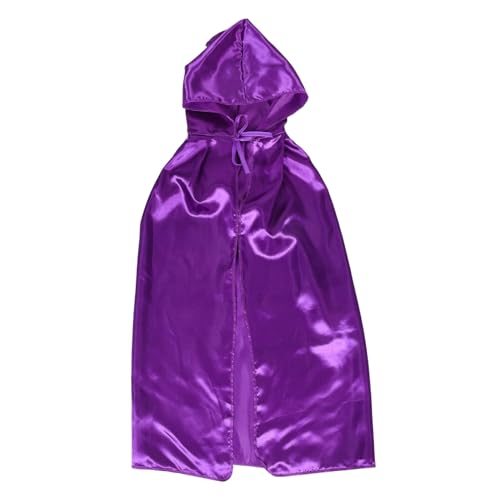 Healeved Erwachsener Satin Witch Cape Vampire Umhang Für Halloween Komfortable Und Stilvolle Umhang Für Halloween -partys Cosplay -eventbühne von Healeved