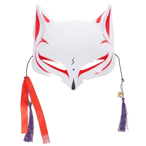 Healeved Fashionable Halbgesichtsmaske im Fuchsdesign Kreative Party Requisite für Kostümpartys Geburtstagsfeiern und Cosplay Mystischer Look für Einzigartige Outfits Zufällige Farbe Healeved Fashionable Halbgesichtsmaske im Fuchsdesign Kreative Party Requisite für Kostümpartys Geburtstagsfeiern und Cosplay Mystischer Look für Einzigartige Outfits Zufällige Farbe von Healeved