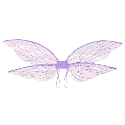 Healeved Feenflügel Cosplay Erwachsene Rosa Mädchen funkeln Märchenkostüm Fee dekorieren Flügel Feenhaftes Flügel Kostüm Party-Flügel-Stütze feenhafte Partyflügel Garn Lavendel Healeved Feenflügel Cosplay Erwachsene Rosa Mädchen funkeln Märchenkostüm Fee dekorieren Flügel Feenhaftes Flügel Kostüm Party-Flügel-Stütze feenhafte Partyflügel Garn Lavendel von Healeved