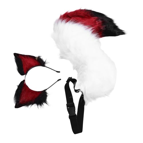 Healeved Fuchsohr Haarreif und Plüschiges Cosplay Accessoire mit Realistischem Design Für Halloween Kostüm Maskenball und Tier-mottopartys Healeved Fuchsohr Haarreif und Plüschiges Cosplay Accessoire mit Realistischem Design Für Halloween Kostüm Maskenball und Tier-mottopartys von Healeved