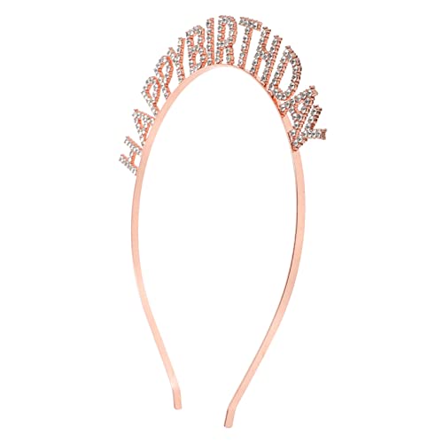 Healeved Geburtstags Stirnband Einfache Haarreifen Mit Juwelen Besetzte Haardekoration Happy Women Party Stirnband Schwarze Haargummis Für Haar Accessoires Für Silvester Stirnbänder Healeved Geburtstags Stirnband Einfache Haarreifen Mit Juwelen Besetzte Haardekoration Happy Women Party Stirnband Schwarze Haargummis Für Haar Accessoires Für Silvester Stirnbänder von Healeved