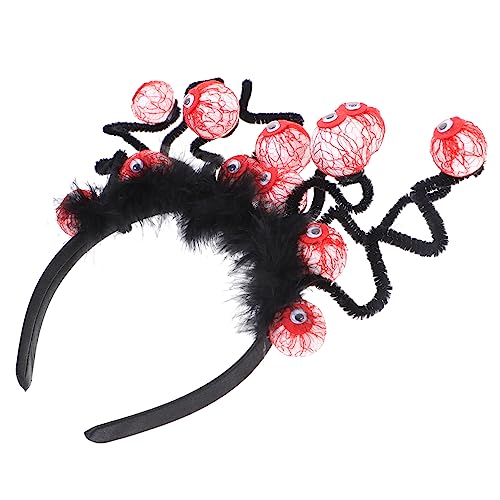 Healeved Halloween Augenball Stirnband Dekorative Haardekoration für Halloween Partys Cosplay und Maskeraden Langlebig und Bequem und Festliche Anlässe Healeved Halloween Augenball Stirnband Dekorative Haardekoration für Halloween Partys Cosplay und Maskeraden Langlebig und Bequem und Festliche Anlässe von Healeved