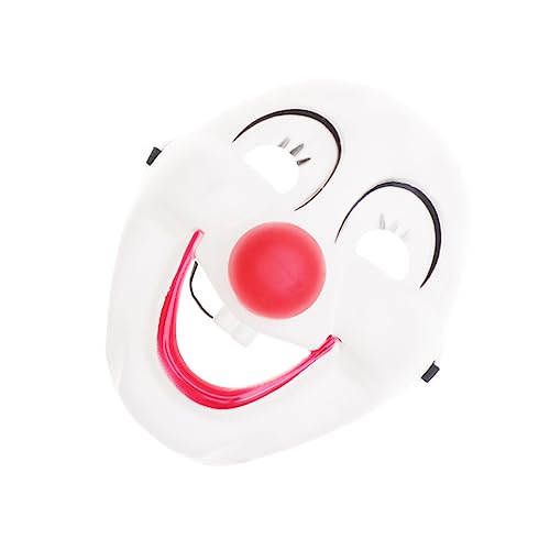 Healeved Halloween Clown Maske aus Langlebigem Kunststoff Lachendes Party Kostüm Zubehör für Karneval Maskerade und Halloween Verkleidung Witzige Clownsmaskerade für Herren und Damen Healeved Halloween Clown Maske aus Langlebigem Kunststoff Lachendes Party Kostüm Zubehör für Karneval Maskerade und Halloween Verkleidung Witzige Clownsmaskerade für Herren und Damen von Healeved