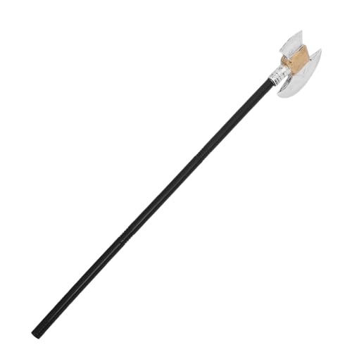 Healeved Halloween Cosplay Gehstock für Kostüme Dekorativer Halloween Gehstock für Partys und Bühnenaufführungen Ergonomischer Griff Leicht und Tragbar von Healeved