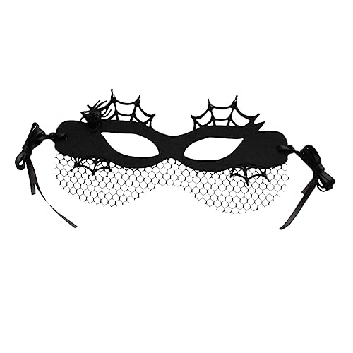 Healeved Halloween Cosplay Maske für Frauen Halbgesicht Spinnenmaske für Maskerade und Partys Leichte und Anpassbare Halloween Verkleidung für Festivals und Veranstaltungen Healeved Halloween Cosplay Maske für Frauen Halbgesicht Spinnenmaske für Maskerade und Partys Leichte und Anpassbare Halloween Verkleidung für Festivals und Veranstaltungen von Healeved