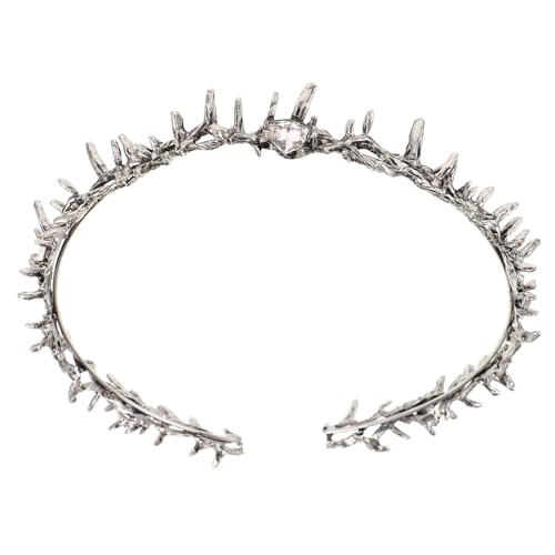 Healeved Halloween Dornenkrone Haarschmuck für Damen Handgefertigte Leichte Party-haarreife mit Detailreicher Gothic-optik für Halloween Karneval und Cosplay-events Healeved Halloween Dornenkrone Haarschmuck für Damen Handgefertigte Leichte Party-haarreife mit Detailreicher Gothic-optik für Halloween Karneval und Cosplay-events von Healeved