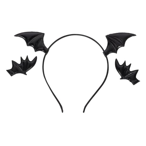 Healeved Halloween Fledermaus Haarreif Set mit Haarklammer für Cosplay Partys für Mädchen und Besondere Anlässe Healeved Halloween Fledermaus Haarreif Set mit Haarklammer für Cosplay Partys für Mädchen und Besondere Anlässe von Healeved