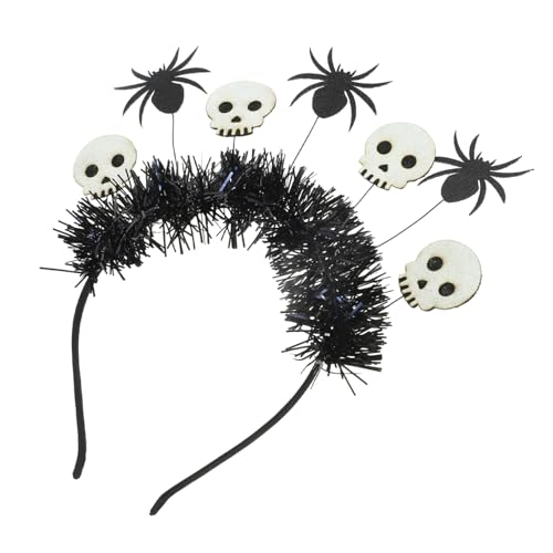 Healeved Halloween Haarreif mit und Spinnen Lustige Kopfbedeckung für Kostümpartys Fotografie und Halloween Feiern Wiederverwendbar Perfektes Kostümzubehör Healeved Halloween Haarreif mit und Spinnen Lustige Kopfbedeckung für Kostümpartys Fotografie und Halloween Feiern Wiederverwendbar Perfektes Kostümzubehör von Healeved