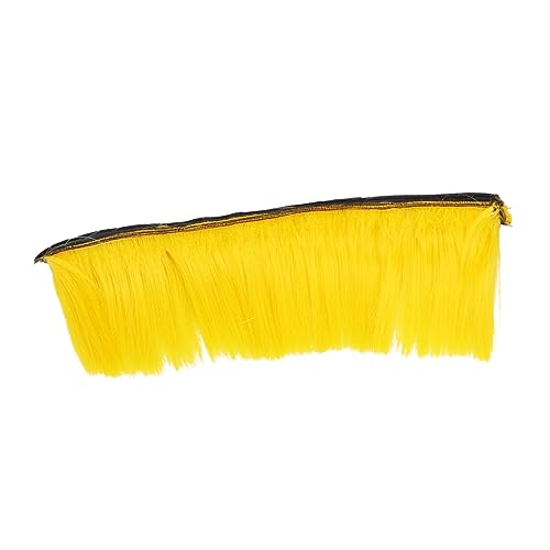Healeved Halloween Hühnchenkamm Perücke Helm Deko Bunte Party Kopfschmuck Selbstklebend Robust Weiche Fasern für Karneval Bühnenauftritte und Festveranstaltungen in Gelb Healeved Halloween Hühnchenkamm Perücke Helm Deko Bunte Party Kopfschmuck Selbstklebend Robust Weiche Fasern für Karneval Bühnenauftritte und Festveranstaltungen in Gelb von Healeved
