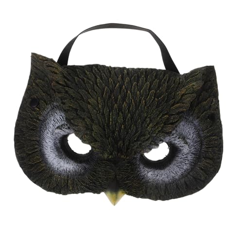 Healeved Halloween Katzenkopf Eulenmaske PU Schaumstoff Cosplay Party Maske für Damen Wiederverwendbar Leicht Atmungsaktiv für Maskenbälle Karneval Kostümfest Healeved Halloween Katzenkopf Eulenmaske PU Schaumstoff Cosplay Party Maske für Damen Wiederverwendbar Leicht Atmungsaktiv für Maskenbälle Karneval Kostümfest von Healeved