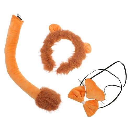Healeved Halloween Löwenkostüm mit Realistischem Stirnband und Fliege Schnelles Verkleiden für Erwachsene für Halloween Weihnachten Geburtstagsfeiern und Tier mottopartys Healeved Halloween Löwenkostüm mit Realistischem Stirnband und Fliege Schnelles Verkleiden für Erwachsene für Halloween Weihnachten Geburtstagsfeiern und Tier mottopartys von Healeved