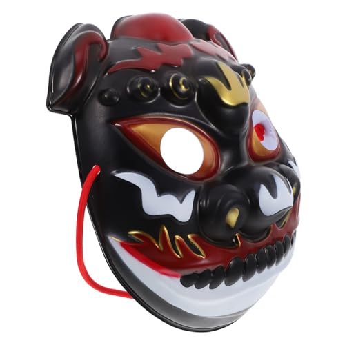 Healeved Halloween Löwenmaske für Kostüm Party Gruselige Tiermaske für Erwachsene Fotorequisiten und Cosplay Zubehör für Halloween Dekoration und Events Healeved Halloween Löwenmaske für Kostüm Party Gruselige Tiermaske für Erwachsene Fotorequisiten und Cosplay Zubehör für Halloween Dekoration und Events von Healeved