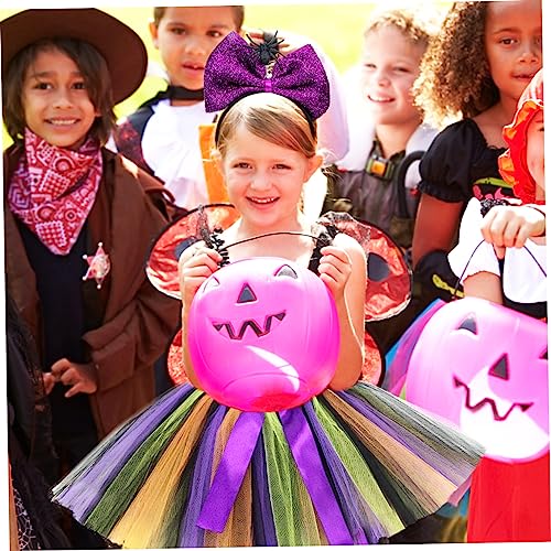 Healeved Halloween Mädchen Kostüm mit Tüllrock und Spinnen Haarreif Niedliches Bubble Tutu Kleid für Karneval Party Langlebiges Cosplay Outfit Healeved Halloween Mädchen Kostüm mit Tüllrock und Spinnen Haarreif Niedliches Bubble Tutu Kleid für Karneval Party Langlebiges Cosplay Outfit von Healeved