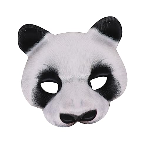 Healeved Halloween Panda Maske Tiermaske Für Erwachsene Kostümaccessoire Für Halloween Party Karneval Lustige Tiermaske Für Kostümparty Healeved Halloween Panda Maske Tiermaske Für Erwachsene Kostümaccessoire Für Halloween Party Karneval Lustige Tiermaske Für Kostümparty von Healeved