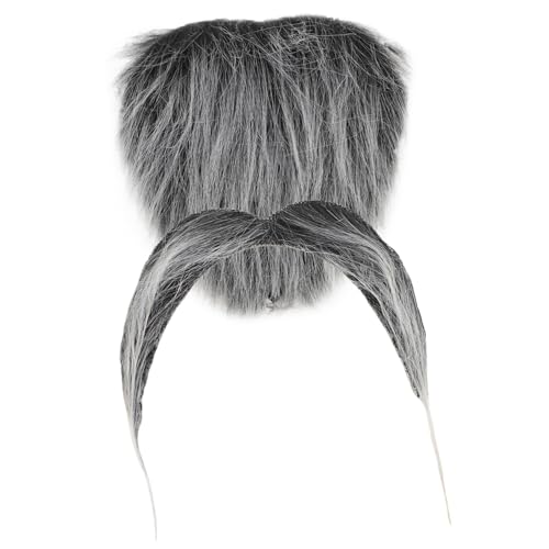 Healeved Halloween Party Kostüm Fake Schnurrbart Realistischer Klebbarer Schnurrbart für Männer Cosplay Zubehör für Karneval Tanz und Fest Healeved Halloween Party Kostüm Fake Schnurrbart Realistischer Klebbarer Schnurrbart für Männer Cosplay Zubehör für Karneval Tanz und Fest von Healeved