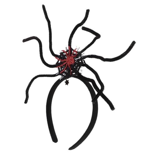 Healeved Halloween Spinnen Haarreif Spooky Kostüm Accessoire für Partys Leicht und Bequem für Fotos und Rollenspiele für Halloween Dekorationen Healeved Halloween Spinnen Haarreif Spooky Kostüm Accessoire für Partys Leicht und Bequem für Fotos und Rollenspiele für Halloween Dekorationen von Healeved