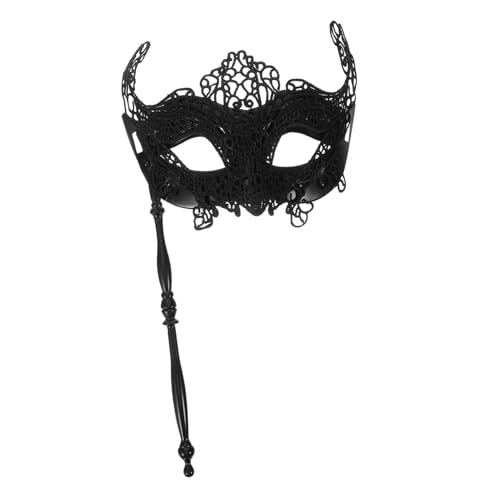 Healeved Handgehaltene Fuchsmaske Vintage Stil für Halloween Karneval Cosplay Party Damen Herren Healeved Handgehaltene Fuchsmaske Vintage Stil für Halloween Karneval Cosplay Party Damen Herren von Healeved