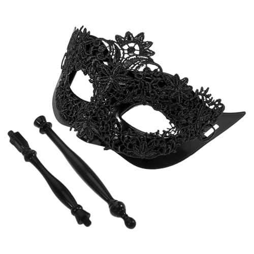 Healeved Handgehaltene Spitzenmaske Maskenmaske Mit Stab Maskenmaske Auf Einem Stab Maske Mit Stab Fledermausmaske Damen Maskenmaske Mit Griff Maskenmaske Damen Stoff Schwarz Healeved Handgehaltene Spitzenmaske Maskenmaske Mit Stab Maskenmaske Auf Einem Stab Maske Mit Stab Fledermausmaske Damen Maskenmaske Mit Griff Maskenmaske Damen Stoff Schwarz von Healeved