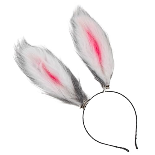 Healeved Hasenohren Haarreif Plüsch Bunny Ohren Stirnband Party Kopfschmuck für Mädchen und Erwachsene Kreatives Kostümzubehör für Fasching Karneval Ostern und Cosplay Healeved Hasenohren Haarreif Plüsch Bunny Ohren Stirnband Party Kopfschmuck für Mädchen und Erwachsene Kreatives Kostümzubehör für Fasching Karneval Ostern und Cosplay von Healeved