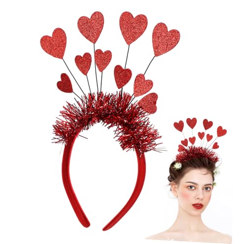 Healeved Herz Haarband Valentinstag aus Weichem Stoff Herz Deko für Damen Robustes Cupid Stirnband Stilvolles Accessoire für Hochzeit Geburtstag Party Healeved Herz Haarband Valentinstag aus Weichem Stoff Herz Deko für Damen Robustes Cupid Stirnband Stilvolles Accessoire für Hochzeit Geburtstag Party von Healeved