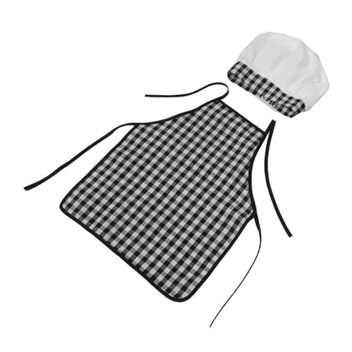 Healeved Kochkostüm mit Verstellbaren Trägern Kochschürze und Hut Monate Jungen und Mädchen Fotoshooting Outfit für Neugeborene Backen und Rollenspiel Healeved Kochkostüm mit Verstellbaren Trägern Kochschürze und Hut Monate Jungen und Mädchen Fotoshooting Outfit für Neugeborene Backen und Rollenspiel von Healeved