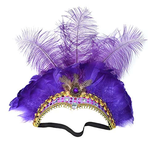 Healeved Kopfschmuck Damen Stirnbänder Haar Party Kopfbedeckung Hochzeitskleidung Für Frauen Event Karneval Kopfschmuck 1920Er Mode Pfau Stirnband Kostüm Hut Cosplay Lady Healeved Kopfschmuck Damen Stirnbänder Haar Party Kopfbedeckung Hochzeitskleidung Für Frauen Event Karneval Kopfschmuck 1920Er Mode Pfau Stirnband Kostüm Hut Cosplay Lady von Healeved