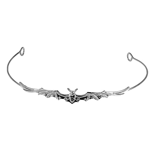 Healeved Kostüm Haarreif mit Bat Design Leichter Gothischer Kopfschmuck für Halloween Partys Lustiges Party Accessoire für Erwachsene für Festivals und Mottopartys Healeved Kostüm Haarreif mit Bat Design Leichter Gothischer Kopfschmuck für Halloween Partys Lustiges Party Accessoire für Erwachsene für Festivals und Mottopartys von Healeved