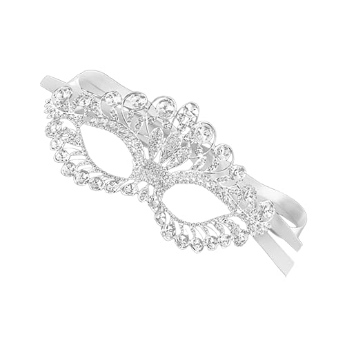 Healeved Kostüm Maske für Damen Maske für Maskerade Karneval Halloween Partys Handgefertigte Augenmaske mit Funkelnden Strasssteinen Verarbeitung Healeved Kostüm Maske für Damen Maske für Maskerade Karneval Halloween Partys Handgefertigte Augenmaske mit Funkelnden Strasssteinen Verarbeitung von Healeved