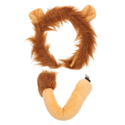 Healeved Löwen Stirnband Set Tiere Party Kostüm Zubehör Löwen Requisiten Tier Cosplay Stirnband Stirnbänder Für Mädchen Cosplay Plüsch Healeved Löwen Stirnband Set Tiere Party Kostüm Zubehör Löwen Requisiten Tier Cosplay Stirnband Stirnbänder Für Mädchen Cosplay Plüsch von Healeved