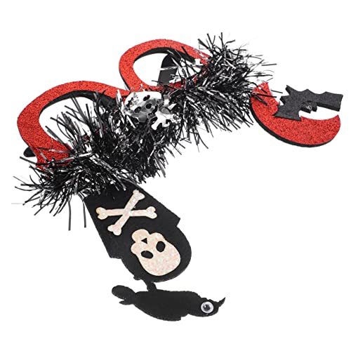 Healeved Lustige Halloween Brillenrahmen mit Mond Grabstein und Partybrillen Foto Requisiten für Jungen und Mädchen Dekoration für Halloween Partyspaß Healeved Lustige Halloween Brillenrahmen mit Mond Grabstein und Partybrillen Foto Requisiten für Jungen und Mädchen Dekoration für Halloween Partyspaß von Healeved