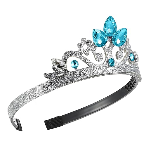 Healeved Mädchen Tiara Haarkrone Für Geburtstagsfeiern Diadem Mit Funkelnden Kristallen Für Kleine Prinzessinnen Hochzeiten Und Besondere Anlässe von Healeved