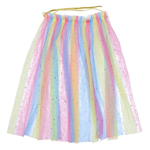 Healeved Maske Umhang Star Pailletten Tüll Cape für Kostümparty Cosplay und Verkleidung Leicht und Atmungsaktiv für Mädchen Healeved Maske Umhang Star Pailletten Tüll Cape für Kostümparty Cosplay und Verkleidung Leicht und Atmungsaktiv für Mädchen von Healeved