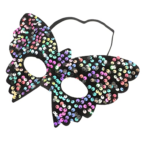 Healeved Maske für Maskerade Verstellbarem Gummiband Dekorative Glitzer Butterfly Maske für Karneval Halloween und Cosplay Leicht und zu Tragen Healeved Maske für Maskerade Verstellbarem Gummiband Dekorative Glitzer Butterfly Maske für Karneval Halloween und Cosplay Leicht und zu Tragen von Healeved