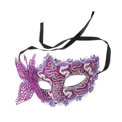 Healeved Masquerade Ball Schmetterlingsmaske Für Damen Halbe Gesichtsmaske Für Kostümparty Karneval Fasching Spitzenmaske Als Party Accessoire Healeved Masquerade Ball Schmetterlingsmaske Für Damen Halbe Gesichtsmaske Für Kostümparty Karneval Fasching Spitzenmaske Als Party Accessoire von Healeved