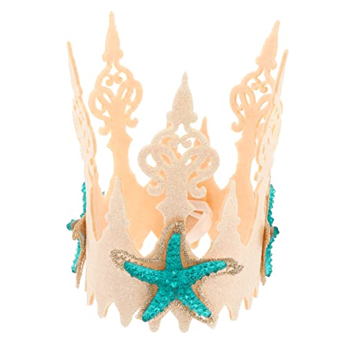 Healeved Meerjungfrau Haarschmuck Krone mit Perlen und Muscheln Bezauberndes Kopfschmuck Accessoire für Party Geburtstag Mottoparty Leicht Tragbar Robust und Elegant für Mädchen und Damen Healeved Meerjungfrau Haarschmuck Krone mit Perlen und Muscheln Bezauberndes Kopfschmuck Accessoire für Party Geburtstag Mottoparty Leicht Tragbar Robust und Elegant für Mädchen und Damen von Healeved