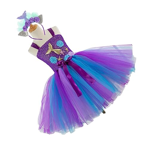 Healeved Meerjungfrauenrock für kleine Mädchen kleiden sich Mädchenkleid Meerjungfrau-Kleid Tutu-Rock prinzessinnen kleider princess dress Meerjungfrauenkleid für von Healeved