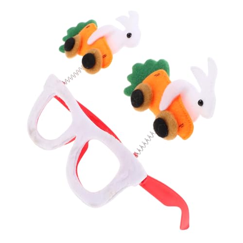Healeved Hasenbrille – Brillen Für Osterpartys Festliche Deko-rahmen Accessoires Für Familienveranstaltungen von Healeved
