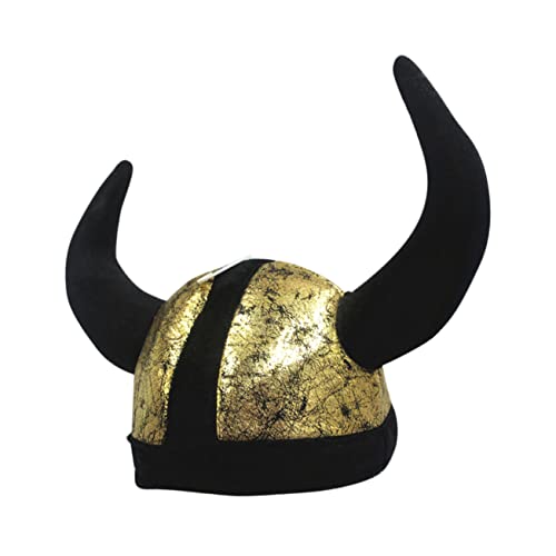 Healeved Ox Horn Halloween Party Hut Dekorativer Kostüm Haarschmuck mit Hörnern Vielseitiges Halloween Accessoire für Erwachsene für Party Cosplay und Fotoshootings Healeved Ox Horn Halloween Party Hut Dekorativer Kostüm Haarschmuck mit Hörnern Vielseitiges Halloween Accessoire für Erwachsene für Party Cosplay und Fotoshootings von Healeved