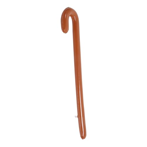 Healeved PVC Aufblasbarer Gehstock Party Deko Lustiges Krücken Braun Kreatives Bühnenrequisit für Halloween Kostüm und Zaubervorführung Healeved PVC Aufblasbarer Gehstock Party Deko Lustiges Krücken Braun Kreatives Bühnenrequisit für Halloween Kostüm und Zaubervorführung von Healeved