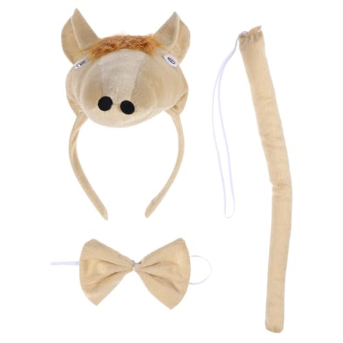 Healeved Pferde Kostümset mit Stirnband Fliege und für Halloween Weihnachten und Geburtstagsfeiern für Erwachsene und Langlebig für Verschiedene Anlässe Healeved Pferde Kostümset mit Stirnband Fliege und für Halloween Weihnachten und Geburtstagsfeiern für Erwachsene und Langlebig für Verschiedene Anlässe von Healeved