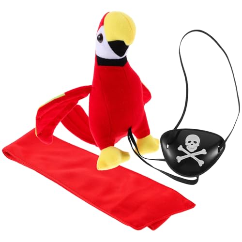 Healeved Piraten mit Schulter Bandana und Augenklappe Langlebige Verkleidungs requisiten für Halloween Fasching Bühnenauftritte und Piraten mottopartys Healeved Piraten mit Schulter Bandana und Augenklappe Langlebige Verkleidungs requisiten für Halloween Fasching Bühnenauftritte und Piraten mottopartys von Healeved