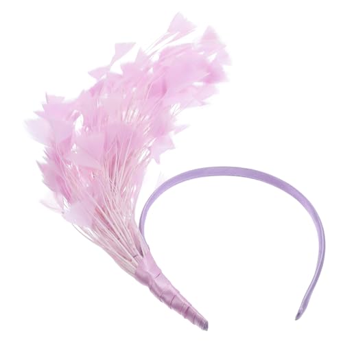 Healeved Plume Headband für Halloween Haaraccessoire Leicht und Tragbar für Partys Fotoshootings und Karnevale Helllila Healeved Plume Headband für Halloween Haaraccessoire Leicht und Tragbar für Partys Fotoshootings und Karnevale Helllila von Healeved