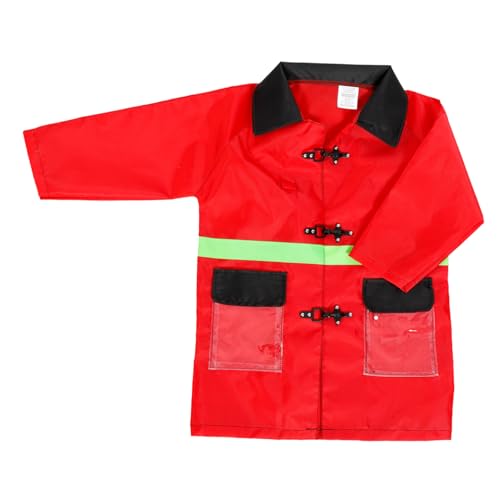Healeved Polizeikostüm für Kleid Feuerwehrmann Kostüm anziehen Halloween-Cosplay-Kostüm Halloween -Kostüm Feuerwehrkostüm Rollenspiel Kostüm Halloweenkostüm Kostüm Jungs Stoff rot Healeved Polizeikostüm für Kleid Feuerwehrmann Kostüm anziehen Halloween-Cosplay-Kostüm Halloween -Kostüm Feuerwehrkostüm Rollenspiel Kostüm Halloweenkostüm Kostüm Jungs Stoff rot von Healeved