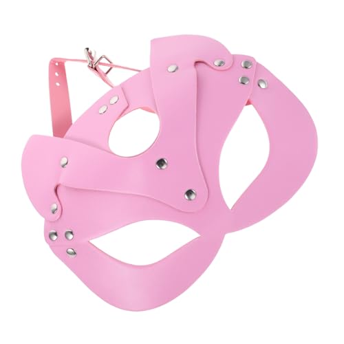Healeved Pu Cosplay Masken Maskerade Party Katze Maske Party Augenabdeckungen Halloween Kostüm Zubehör Für Karneval Fancy Dress Up von Healeved
