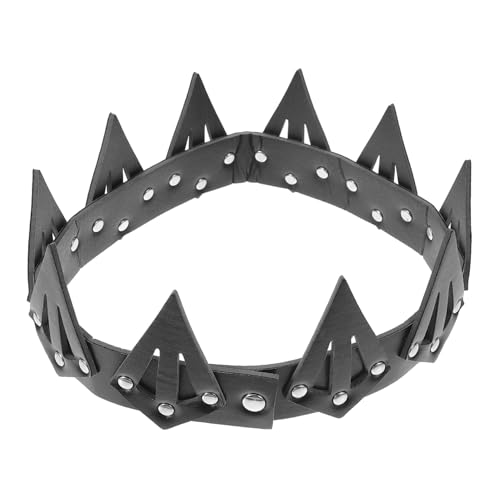 Healeved Queen Krone Haarreif Leichtes Design Glänzend für Halloween Karneval Party Cosplay Damen Kopfschmuck Modisch Stilvoll Healeved Queen Krone Haarreif Leichtes Design Glänzend für Halloween Karneval Party Cosplay Damen Kopfschmuck Modisch Stilvoll von Healeved
