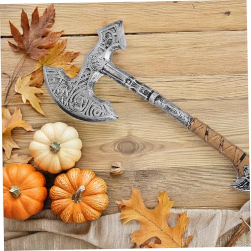 Healeved Realistische Halloween Axt Deko Robust und Verschleißfest für Halloween Partys Kostüm Zubehör und Fotorequisiten für Gruselige Kostüme und Bühnenauftritte Healeved Realistische Halloween Axt Deko Robust und Verschleißfest für Halloween Partys Kostüm Zubehör und Fotorequisiten für Gruselige Kostüme und Bühnenauftritte von Healeved