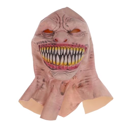 Healeved Realistische Halloween Teufel aus Atmungsaktivem Langlebig und Komfortabel Gruseliges Design für Erwachsene Halloween Party und Cosplay Einzigartiges Evil Person Gesicht Ornament Healeved Realistische Halloween Teufel aus Atmungsaktivem Langlebig und Komfortabel Gruseliges Design für Erwachsene Halloween Party und Cosplay Einzigartiges Evil Person Gesicht Ornament von Healeved