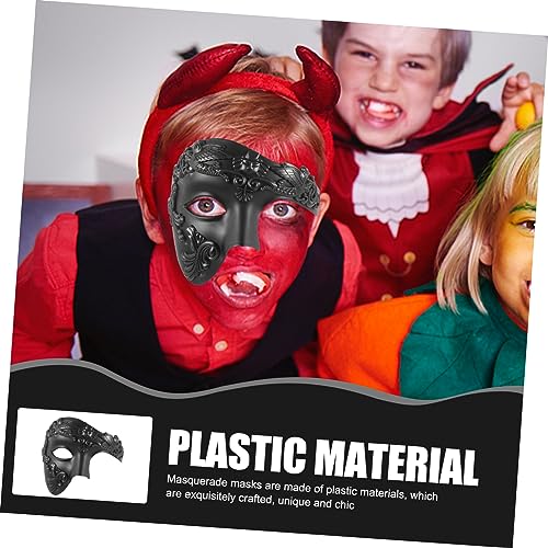 Healeved Roman Soldaten Maske Halbgesicht Leichte Venezianische Maskerade Ball Maske für Herren Einzigartiges Halloween Kostüm Zubehör Komfortabel und Vintage für Cosplay und Themenpartys Healeved Roman Soldaten Maske Halbgesicht Leichte Venezianische Maskerade Ball Maske für Herren Einzigartiges Halloween Kostüm Zubehör Komfortabel und Vintage für Cosplay und Themenpartys von Healeved